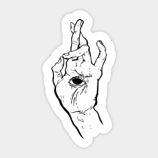 Magic Hand Sticker